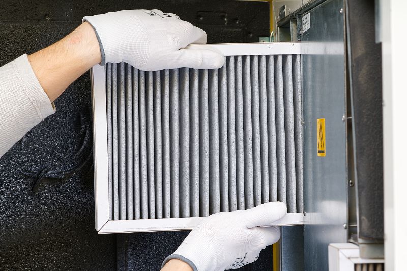 4 Reasons to Replace Your Home’s Air Filter - Changing an Air Filter.